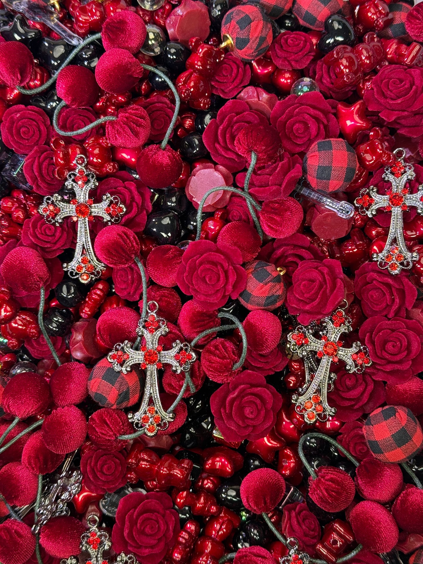 【YUMI OZ CUP 】Velvet Sacrifice Acrylic Beads-B2