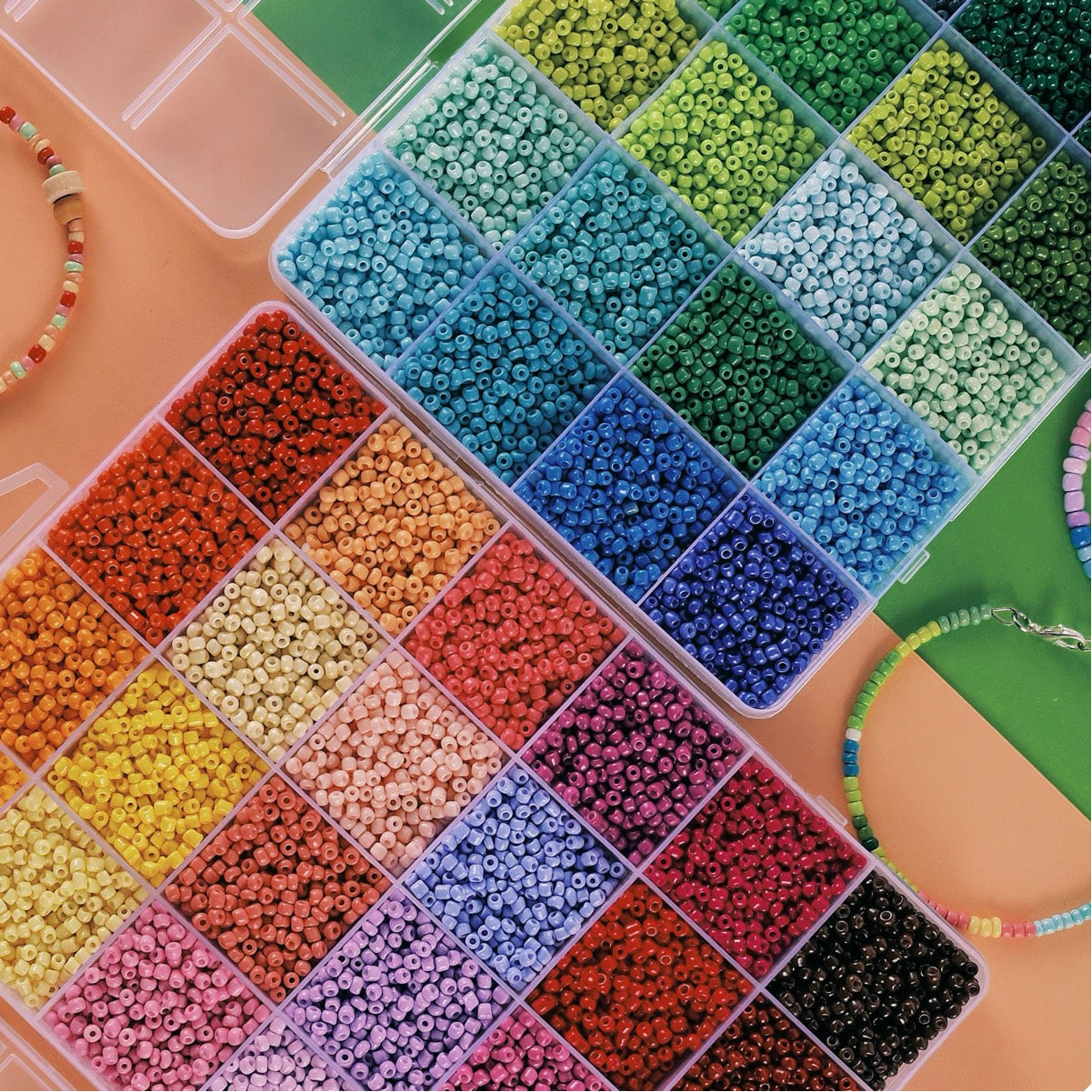 【Charm Game】Twinkle Dots Spacer Beads