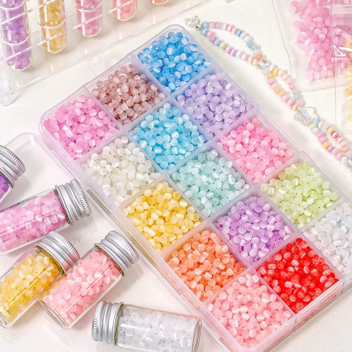 【Charm Game】Twinkle Dots Spacer Beads
