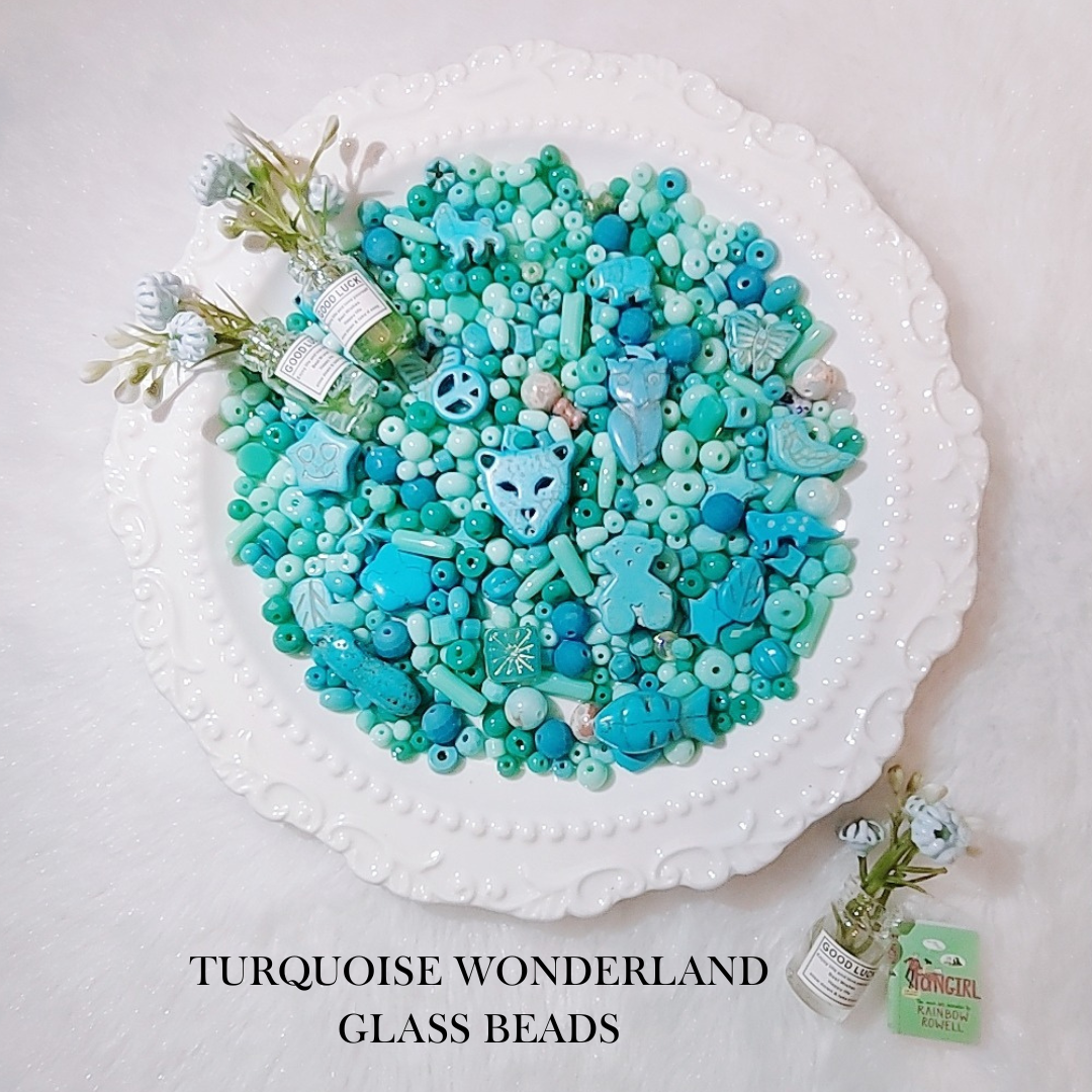 【YUMI OZ CUP 】Turquoise Wonderland Beads-A3