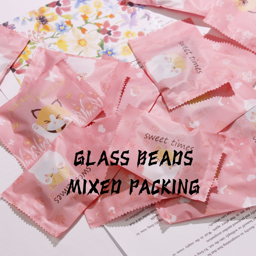 DIY Glass Beads Lucky Bags - Open in Live