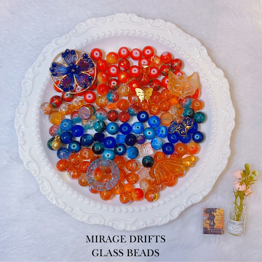 【YUMI OZ CUP 】Mirage Drifts Glass Beads-A24