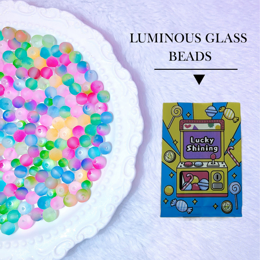 【YUMI Match Game 】Luminous Glass Beads Lucky Bags
