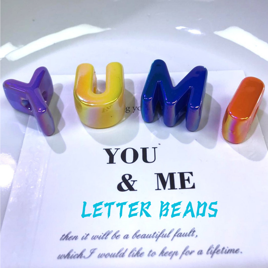 【New!!! 】Letter Beads