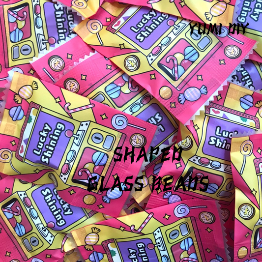 【Charm Game】Shaped Glass Beads Lucky Bags