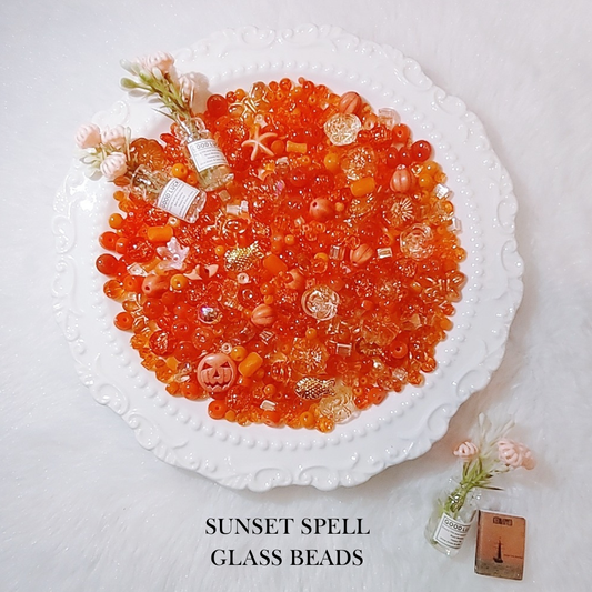 【YUMI OZ CUP 】Sunset Spell Glass Beads-A10