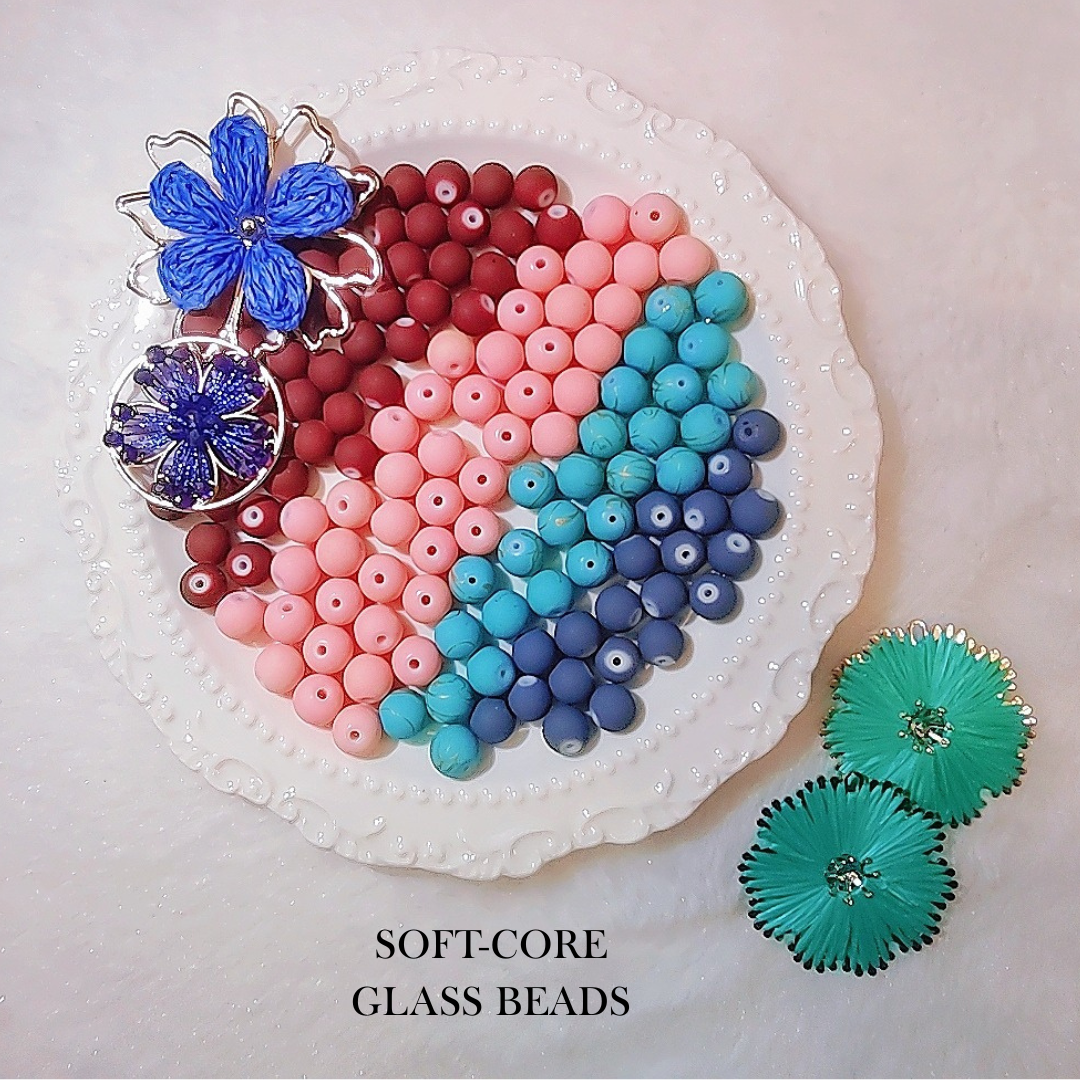 【YUMI OZ CUP 】Soft-Core Glass Beads-A22