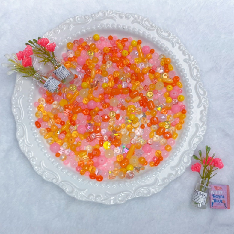 【NEW🔥】【YUMI ML CUP】Party balloons Glass Beads-A31