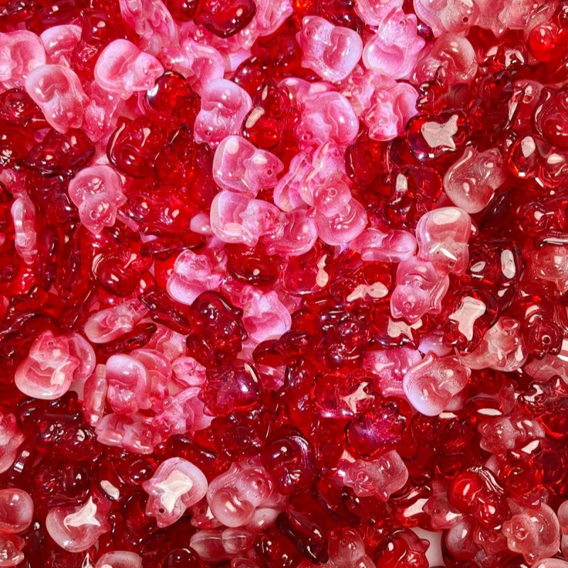【YUMI-C】-Shaped Glass Beads-C2